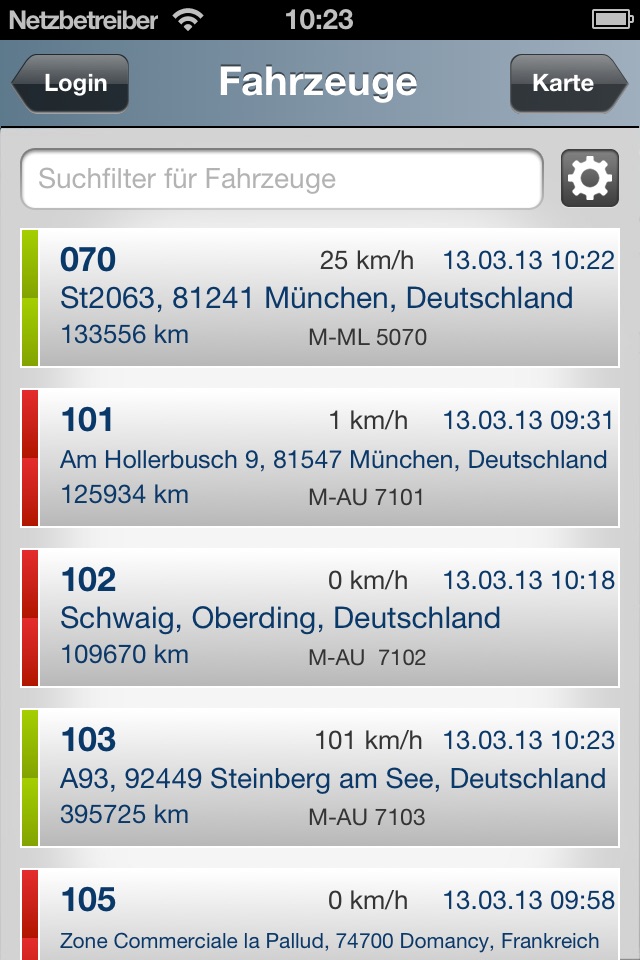 BLAUPUNKT Telematics screenshot 2