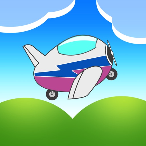 Bouncing AeroPlane Racing Madness Pro - best sky racing arcade game Icon