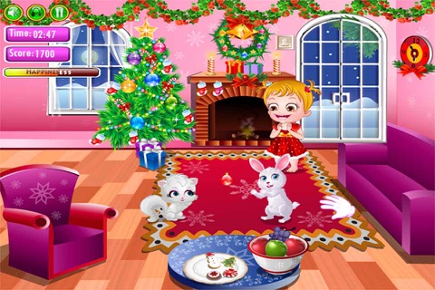 Cute Baby Christmas Fun screenshot 4