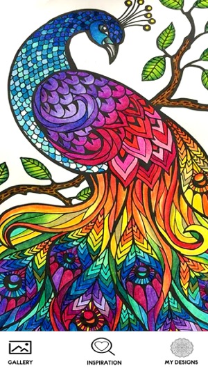 Mandala Coloring Book Pages for Adult - Patterns Coloring Th(圖2)-速報App