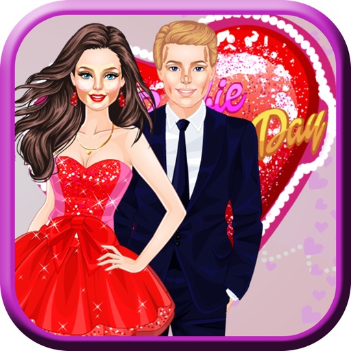 Lovely Couple Party Time Icon