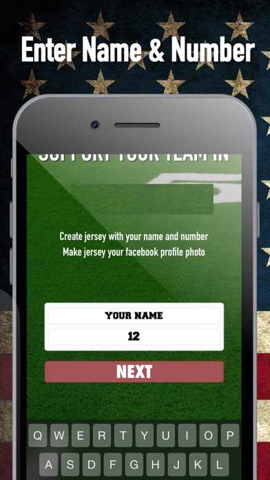How to cancel & delete American Football Jersey Maker from iphone & ipad 1