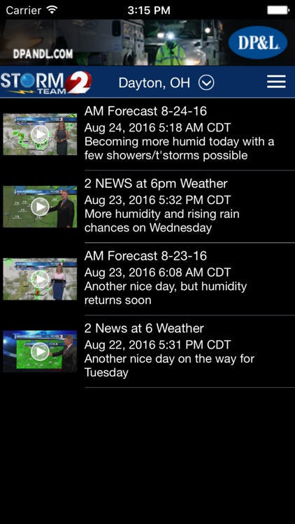 WDTN Weather - Dayton Radar & Forecasts