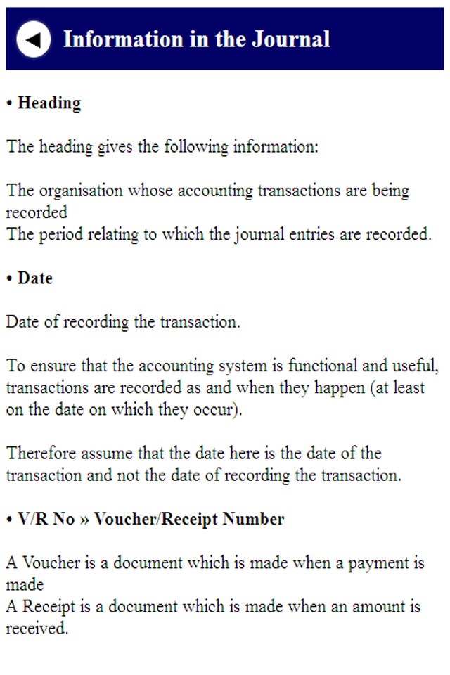 Basics Of Accounting screenshot 3