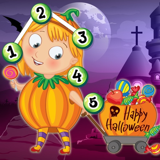 Halloween Connect the Dots - Halloween Games For Toddlers & Kids iOS App