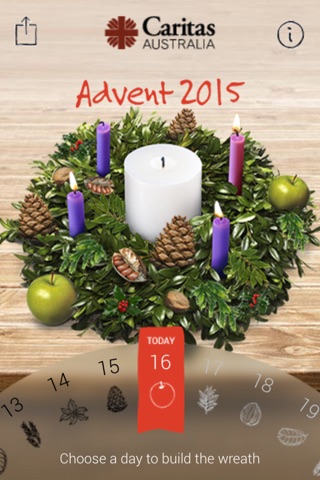 Advent Calendar - Caritas Australia screenshot 2