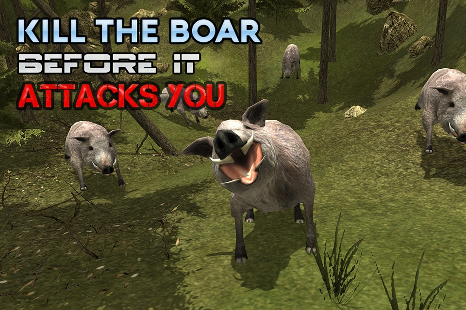 Wild Boar Hunter Simulator – Shoot animals in shooting simulation game screenshot 3