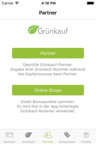 Grünkauf screenshot 3