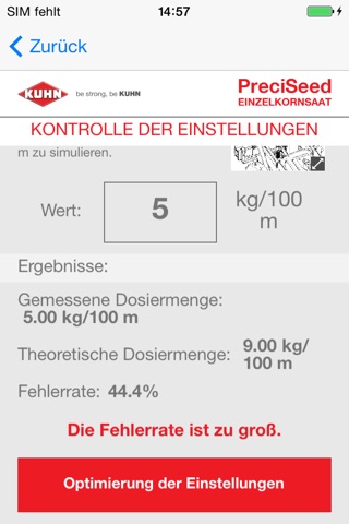 KUHN PreciSeed screenshot 4