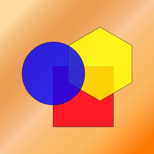 Color My Shapes & Count iOS App