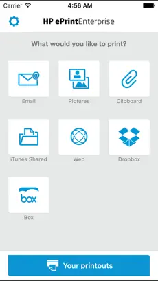 Screenshot 1 HP ePrint Enterprise for Good iphone