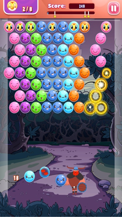 Viking Chief Bubble Warrior - PRO - color match adventure