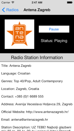 Croatia Radio Live Player (Hrvatska / hrvatski)(圖4)-速報App