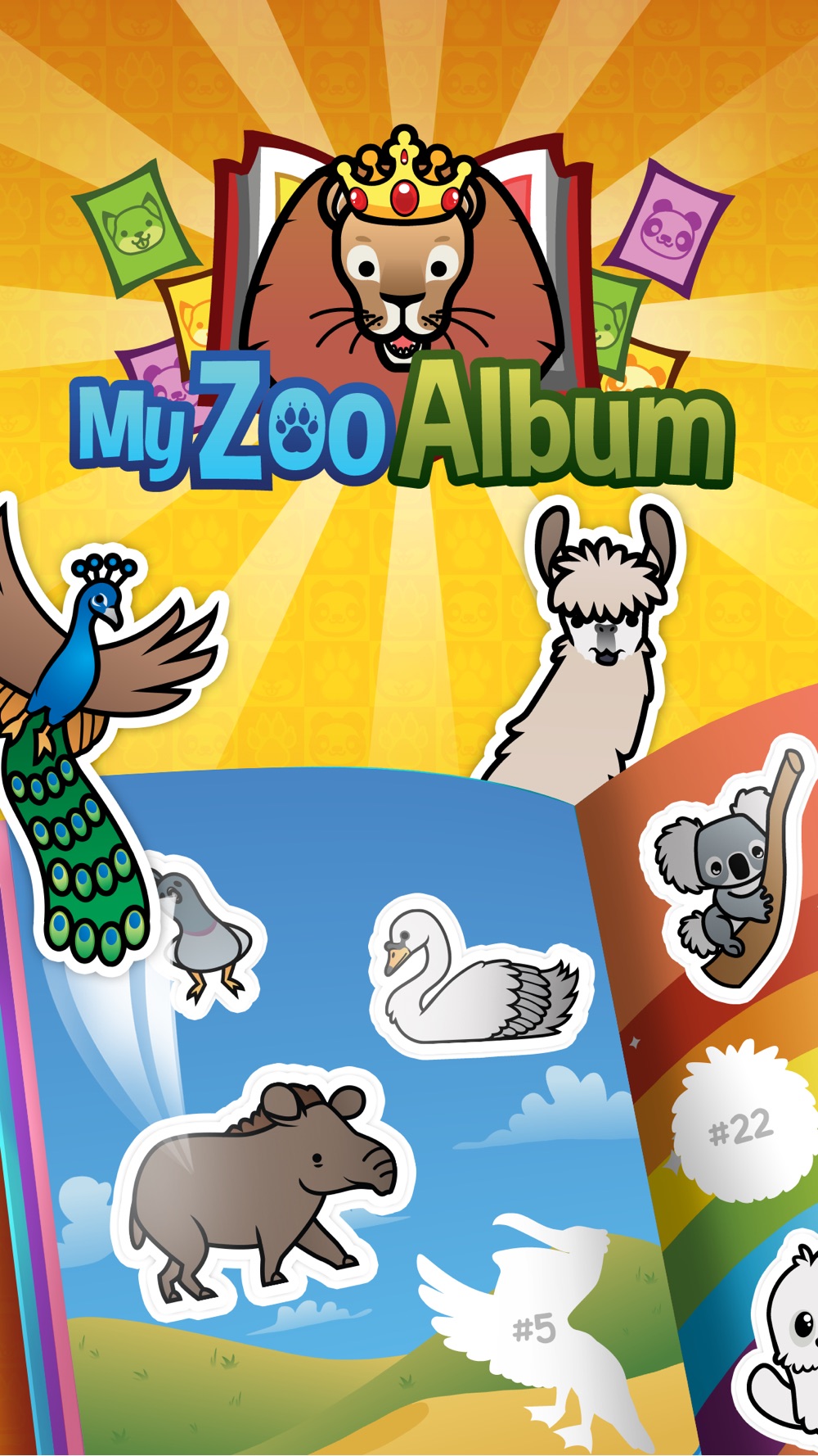 My Zoo Album – Collect and Trade Animal Stickers!