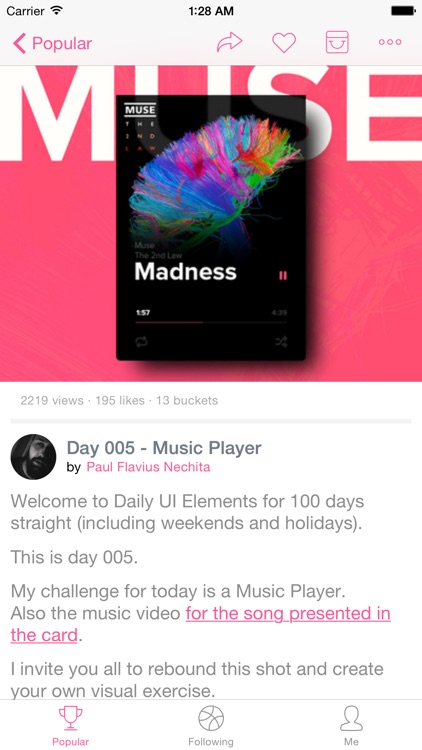 Dribbboard - client for Dribbble screenshot-3