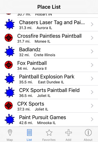 Tippmann Paintball Locator screenshot 2