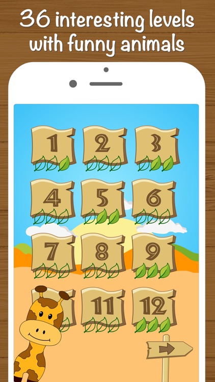 Safari Math Free - Addition and Subtraction game for kids