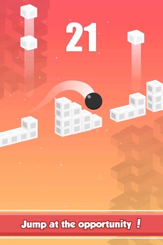 Bouncy Red Ball Jump – King of Endless Arcade Games screenshot 3