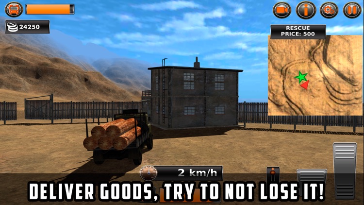 Truck Driving Simulator: Cargo Transporter