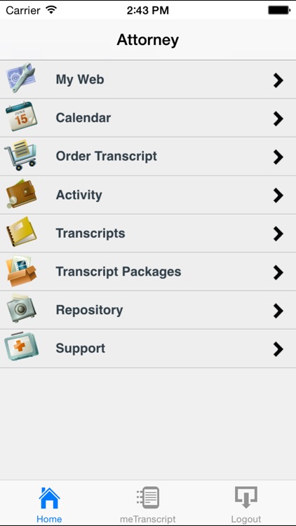 CalDep Web Application