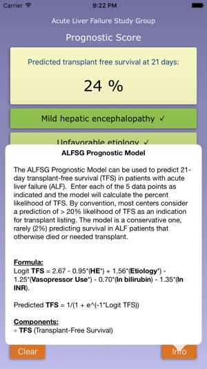 Acute Liver Failure Prognostic(圖2)-速報App