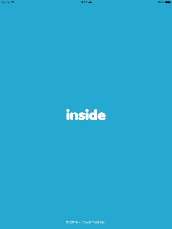 inside app