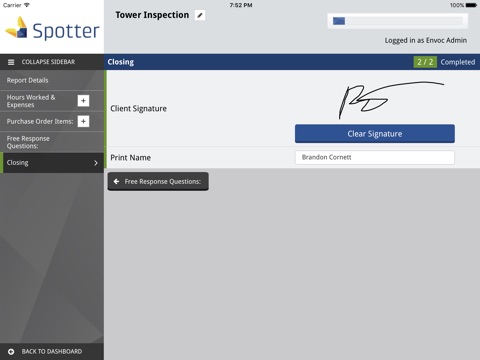 Spotter Inspection App screenshot 4