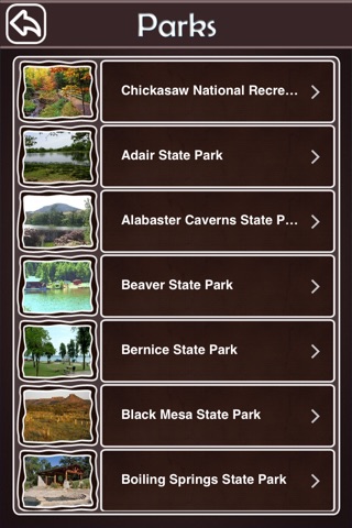 Oklahoma State & National Parks screenshot 3