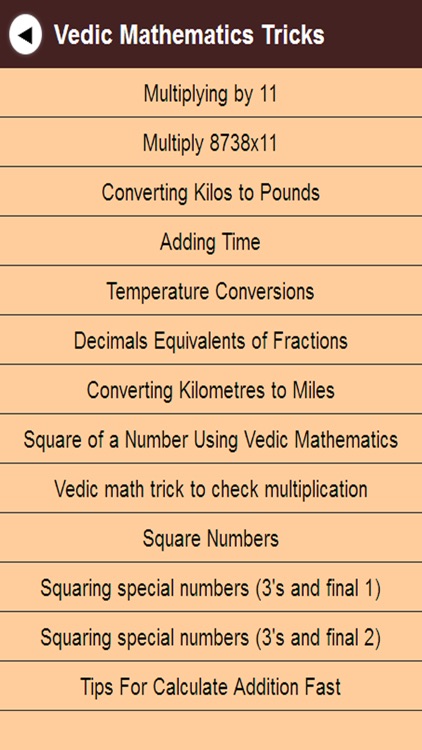 Best Vedic math