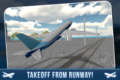 Real Airport City Air Plane Flight Simulator screenshot 3