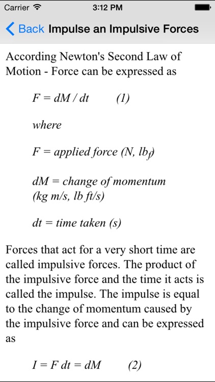 Dynamics Basics - Engineering Students