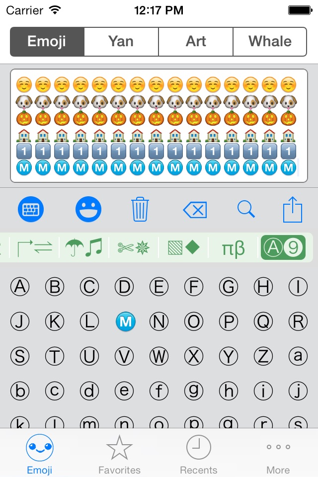 Emoji Keyboard Emoticons Art screenshot 3