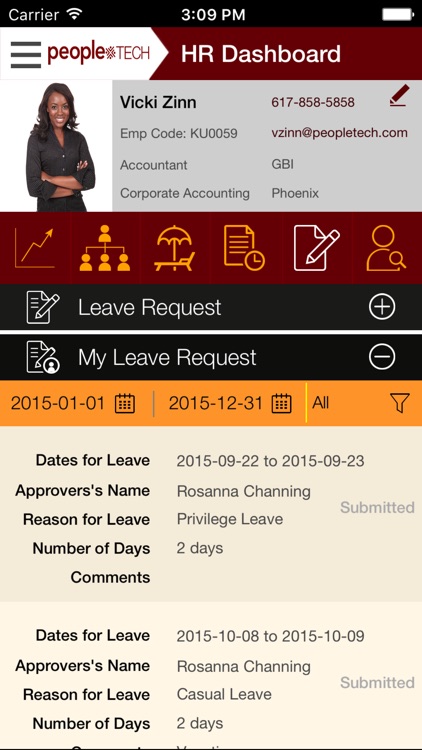 HR Dashboard screenshot-4