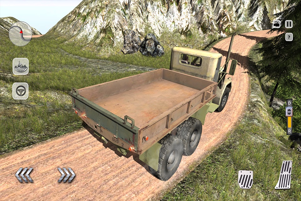 Offroad Cargo Truck Hill Drive screenshot 3