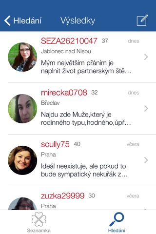 Seznamka.cz screenshot 3