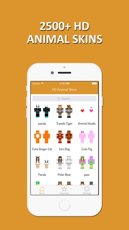 HD Animal Skins - Ultimate Collection for Minecraft PE & PC