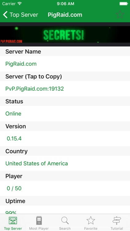 PE Server for Pocket Edition - Multiplayer Servers for Minecraft PE screenshot-3