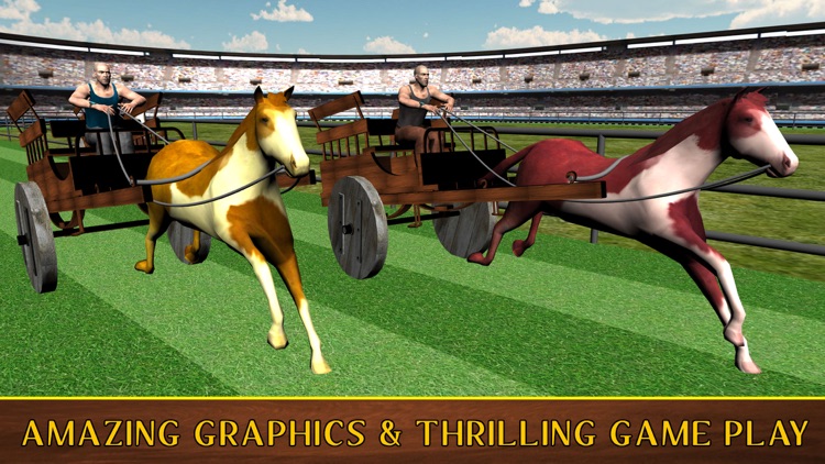 Horse Cart Racing Simulator – Race buggy on real challenging racer track screenshot-3