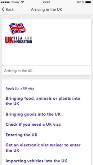 Visas and Immigration app(圖2)-速報App