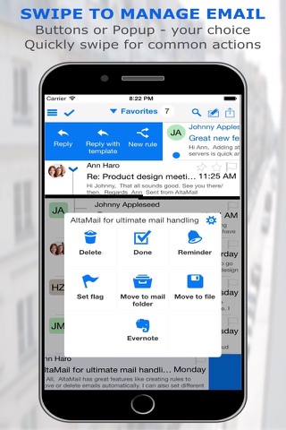 AltaMail Go for iPhone screenshot 2
