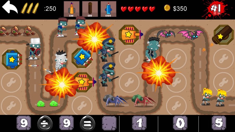 Math Vs Zombies Tower Defense