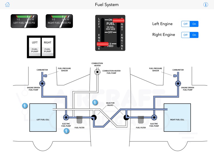 Piper PA-44 Interactive Diagrams screenshot-4