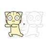 Move! Animated cat Kuu - stickers for iMessage