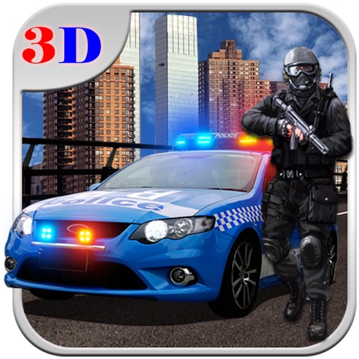 Traffic Police Car Chase Sim iOS App