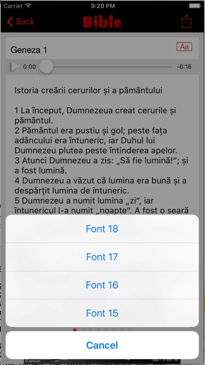 Noua Traducere în limba Română Biblie (Audio) screenshot-4