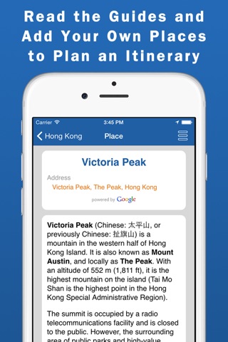 Hong Kong Travel Guide & Map screenshot 3