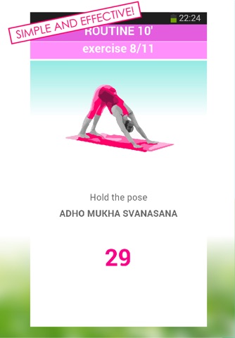 Yoga for women stretching screenshot 2