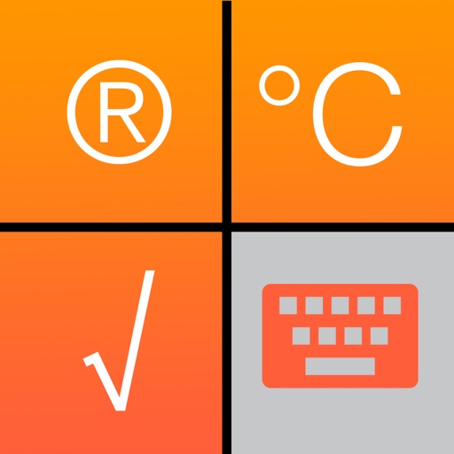 Special Characters Keyboard - (Symbols, Pictographs, Currency, Math, Punctuation, Bullets, Arrows, Parentheses & Numbers)