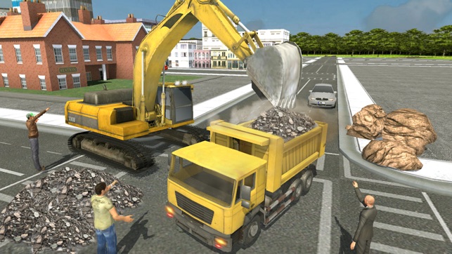 Heavy hill climb cutter excavator 3d(圖3)-速報App