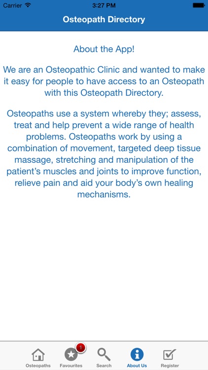 Osteopath Directory